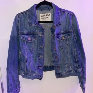 Blue denim jacket